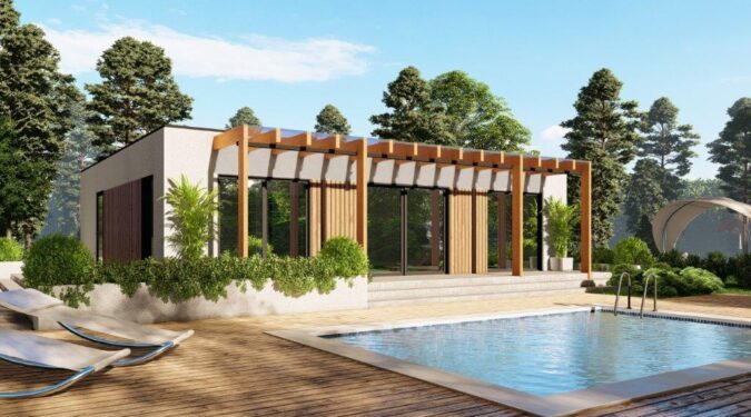 Experience the elegance of a prefabricated house with a fast construction time.