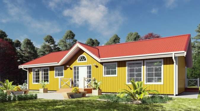 Modern prefabricated houses prices offering affordability and style.