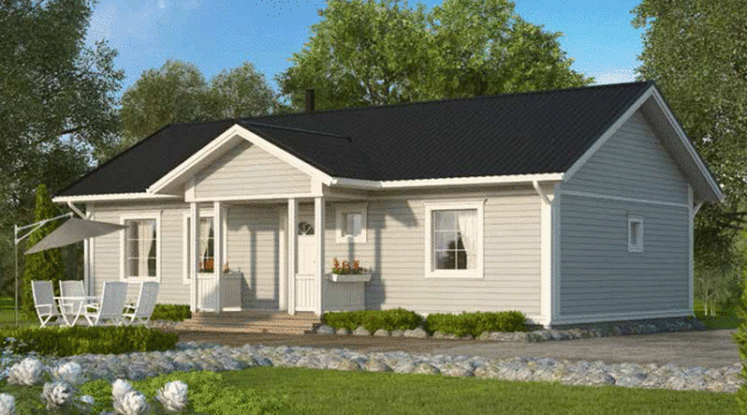 Experience the elegance of a affordable prefab homes with a fast construction time.